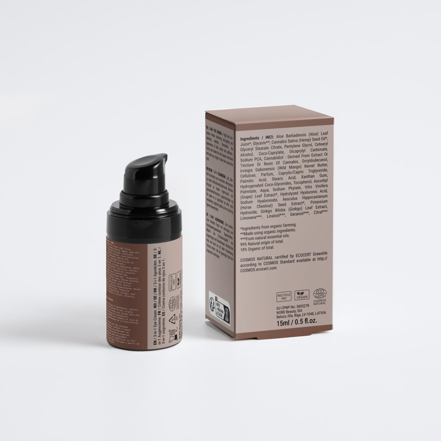 Crème Contour des Yeux 3-en-1